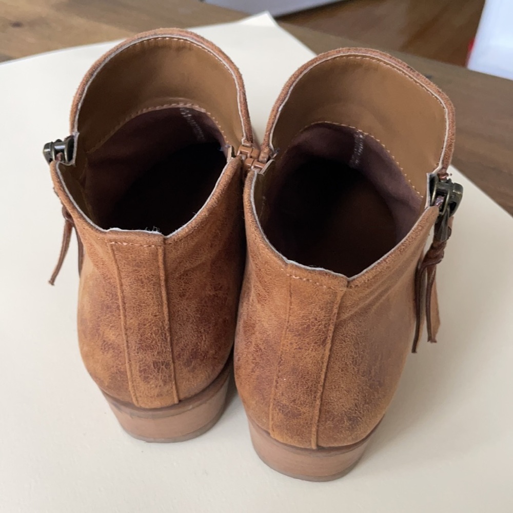 Brown ankle boots - Picture 5 of 12